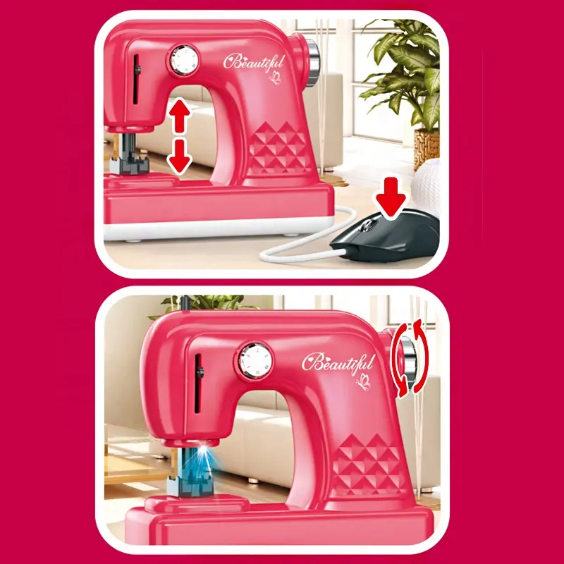 Toy sewing machine