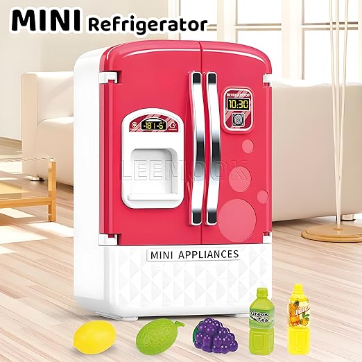 Mini Refrigerator with Light & Sound