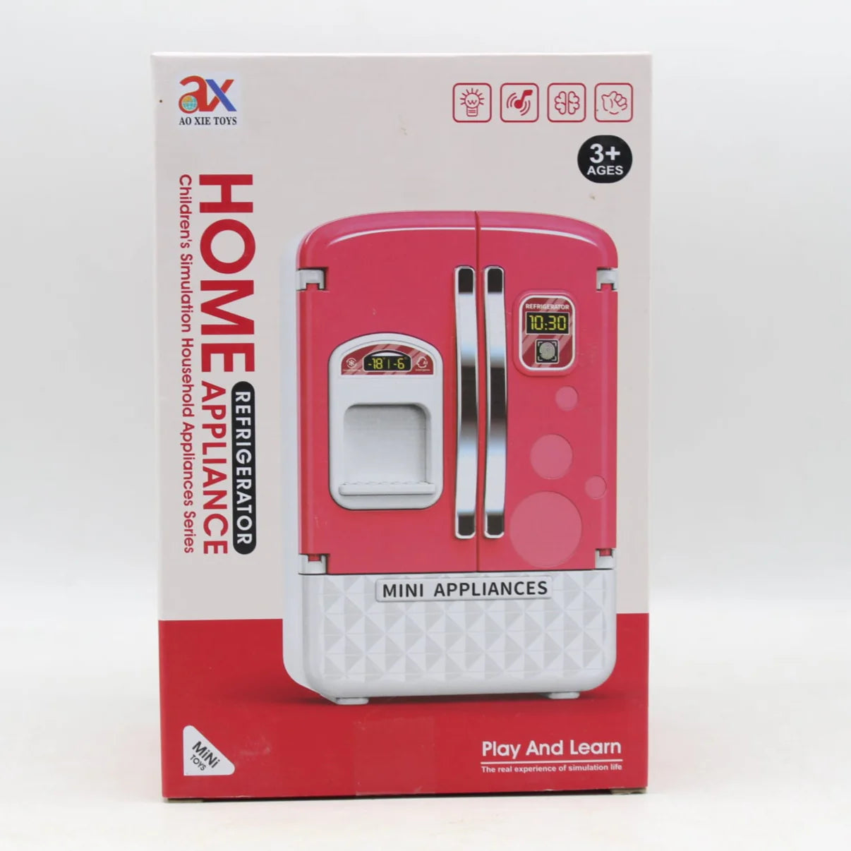 Mini Refrigerator with Light & Sound