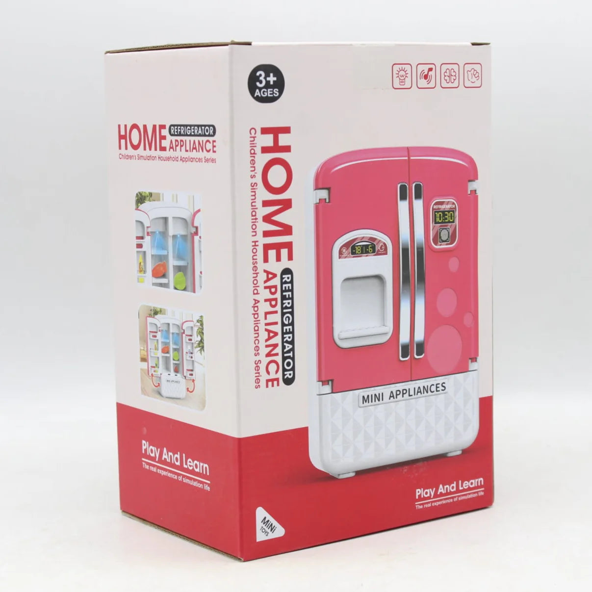 Mini Refrigerator with Light & Sound