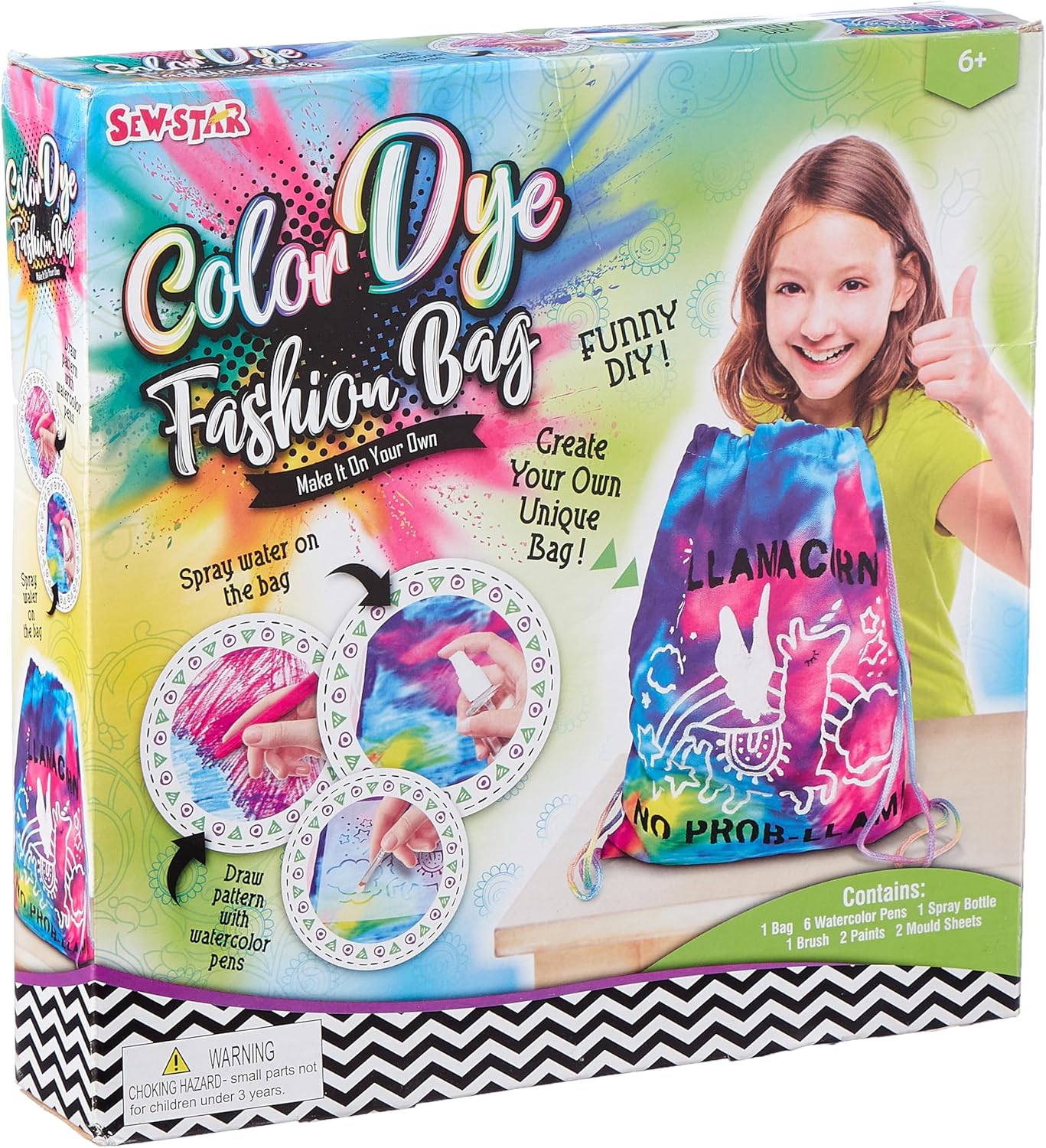 Kids Color Dye Bag – Make it on your own DIY for kids