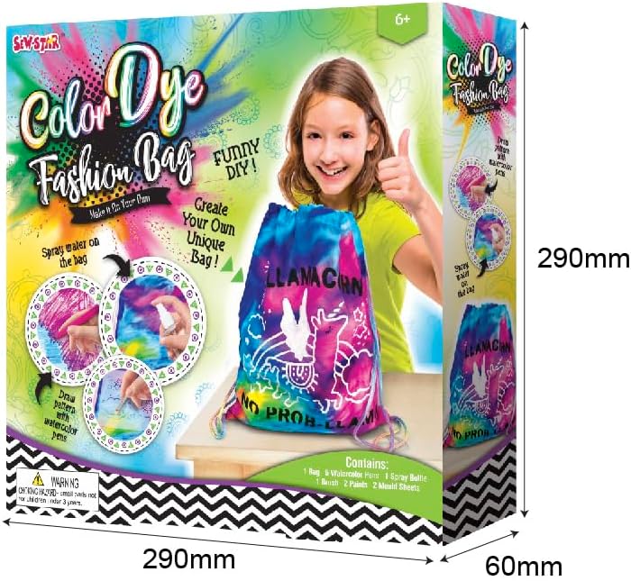 Kids Color Dye Bag – Make it on your own DIY for kids
