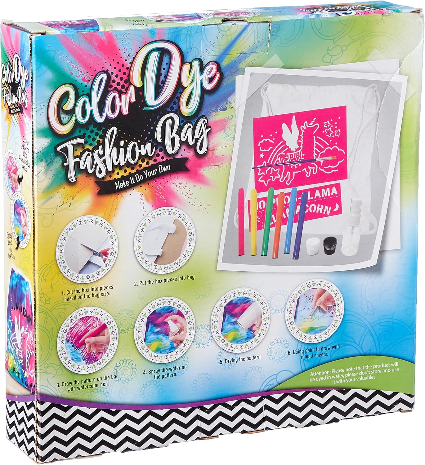 Kids Color Dye Bag – Make it on your own DIY for kids