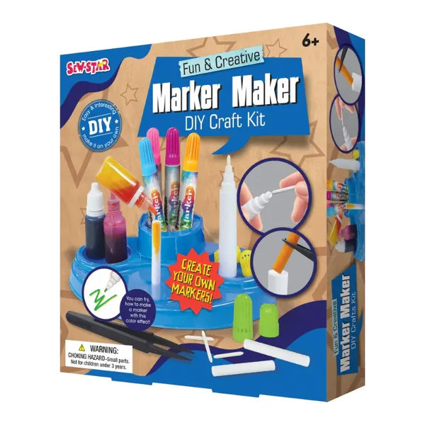 DIY Marker Maker Craft Kit | Creative Art | Supplies for Kids