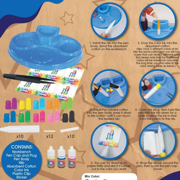 DIY Marker Maker Craft Kit | Creative Art | Supplies for Kids