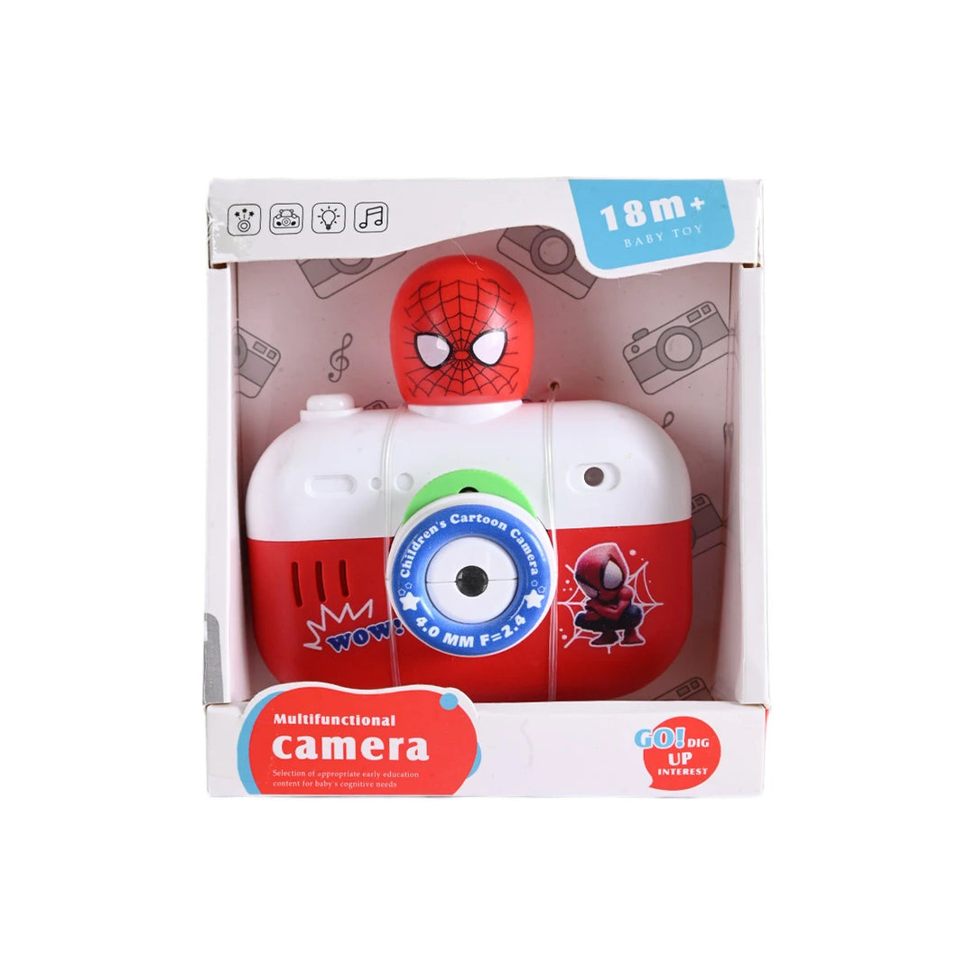 SpiderMan Multifunctional Toy Camera with Lights & Sounds for Kids