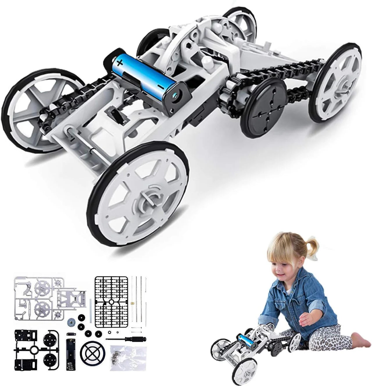4WD Climber DIY Electric Toy Climbing Vehicle