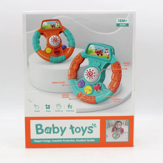Mini Steering Wheel with Light & Sound