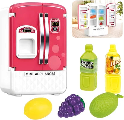 Mini Refrigerator with Light & Sound