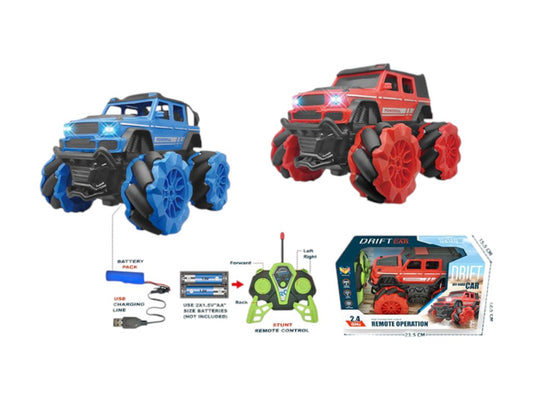 Radio-controlled jeep, Light, Roller wheels 2.4G
