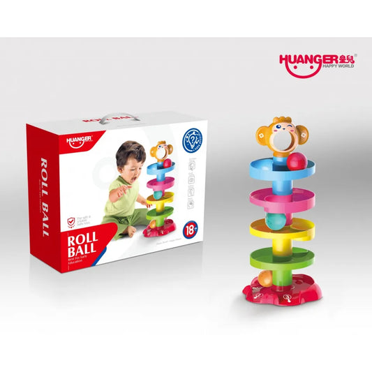 Little Angel Rolling Balls 5 Layer Ball Drop For Baby And Toddler Toys