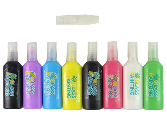 DIY Transport Furniture Window Stickers 8 Colours Glitter