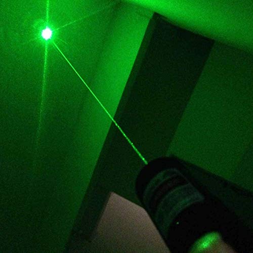 Green Multipurpose Laser Light Disco Pointer Pen with Adjustable Star Pattern Cap