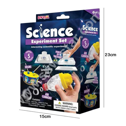 Science Experiment Set Air Conon Interesting Scientific Experiments Easy DIY Kit For Kids