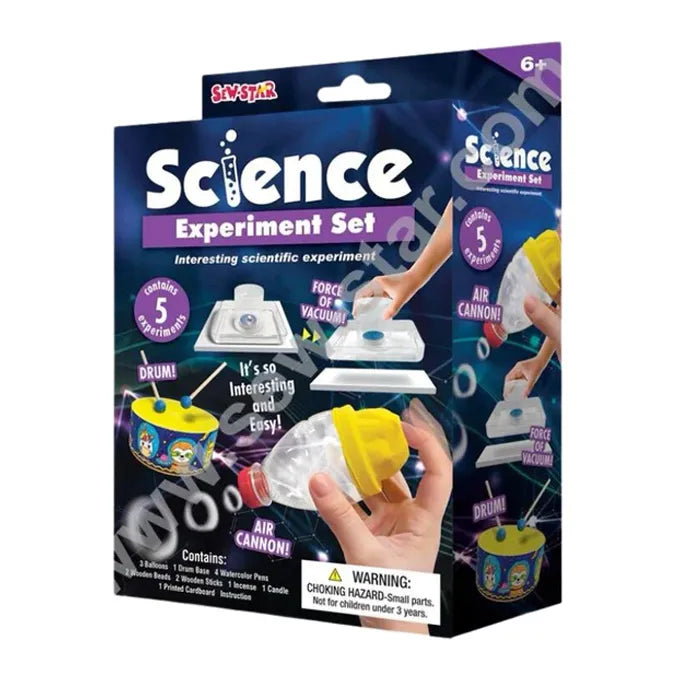Science Experiment Set Air Conon Interesting Scientific Experiments Easy DIY Kit For Kids