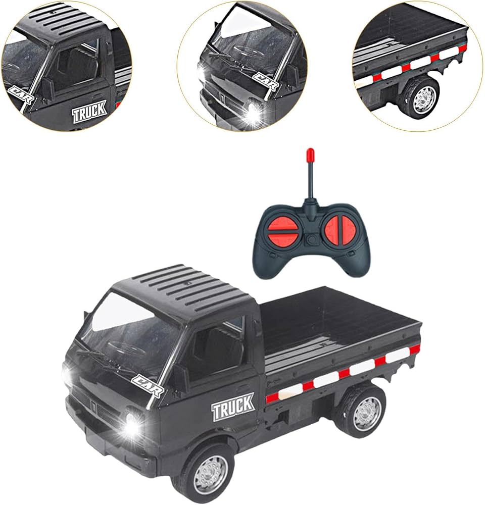 RC Suzuki Ravi Pickup Truck 1:32 Scale – Rechargeable Remote Control Drift Vehicle with LED Front Lights