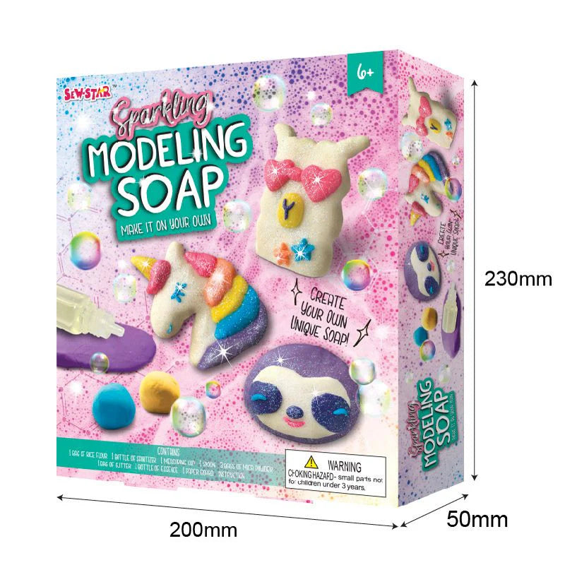 DIY Make Your Own Sparkling Modeling Soap Science Kit