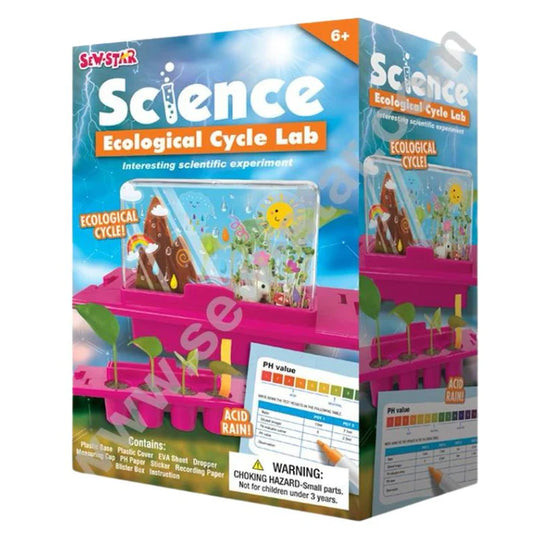 Science Ecological Cycle Lab Acid Rain Interesting Scientific Experiments Easy DIY Kit For Kids