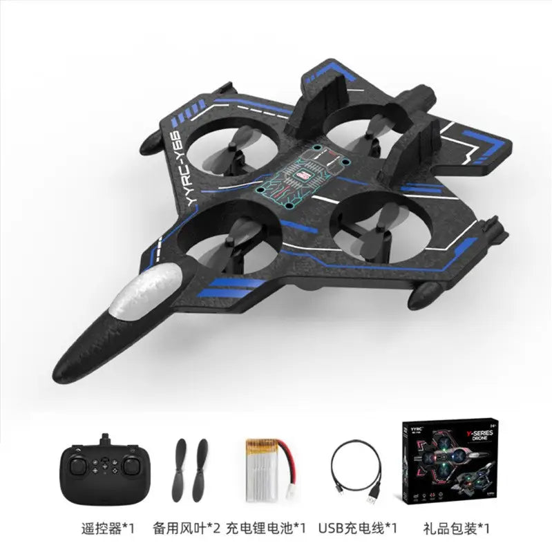 YYRC Y-Series Y66 RC Drone with LED Lights – 360° Flip, Headless Mode & One-Key Return (Rechargeable)