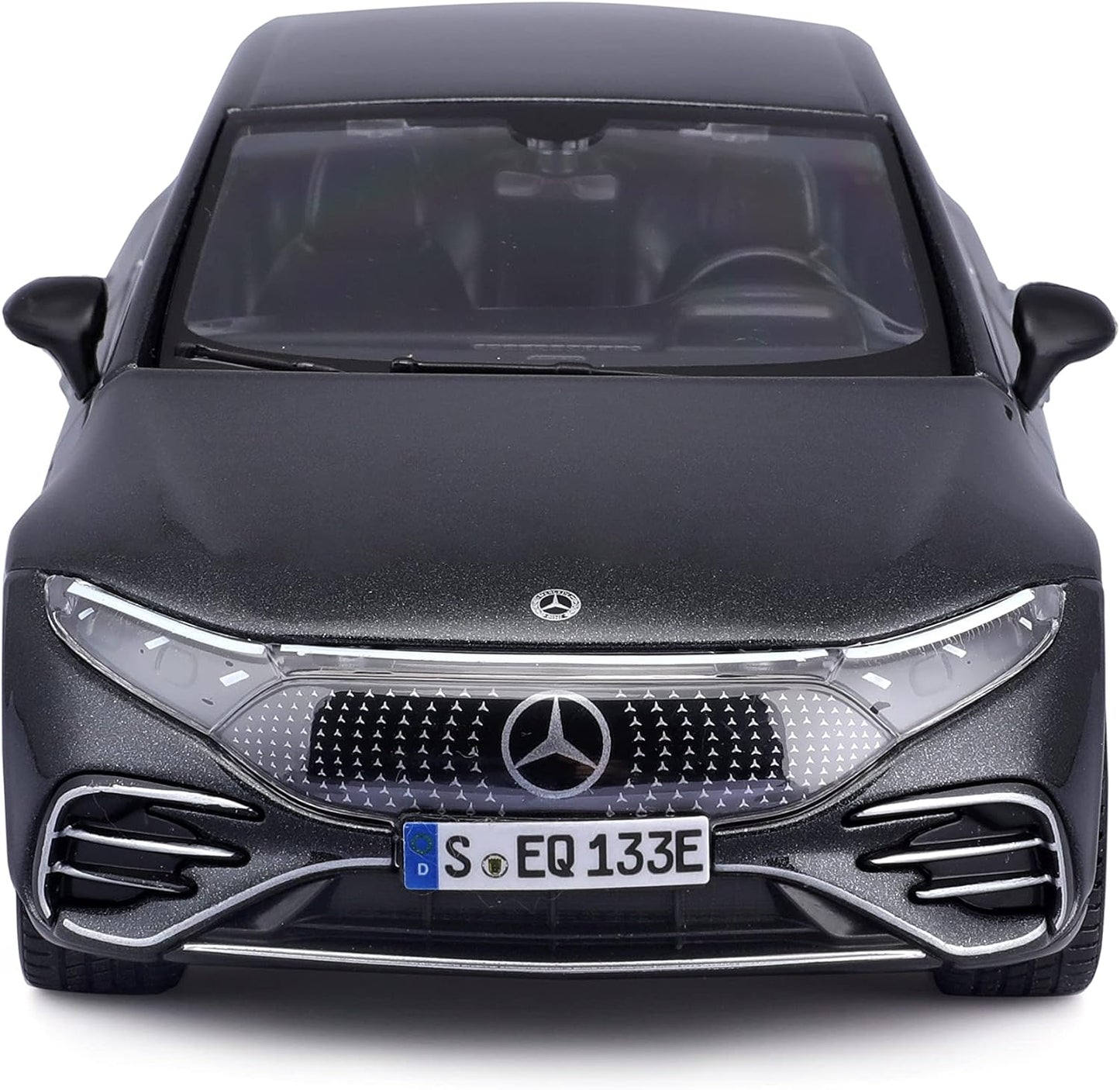Officially Licensed Mercedes-Benz EQS 1:27 Diecast Model Car by Maisto | Special Edition Metal Collectible (Blue Metallic)