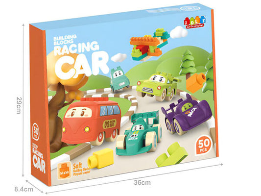 MINI LOVELY VEHICLE TOYS | Cars Soft Blocks