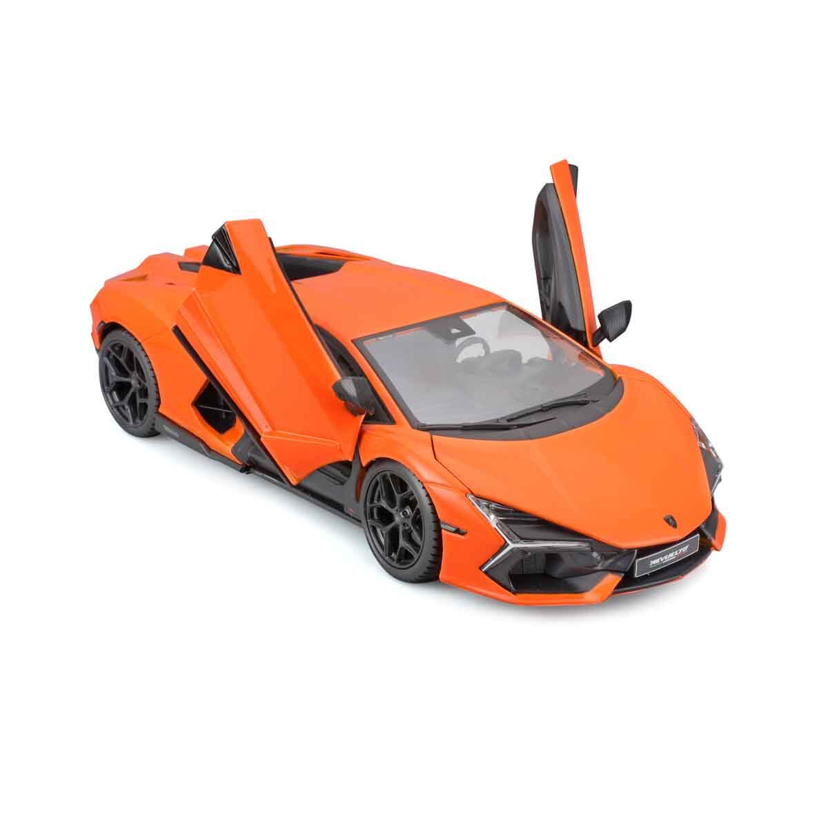 Official Licensed Lamborghini Revuelto 1:24 Die-Cast Model Car by Bburago – Metallic Orange