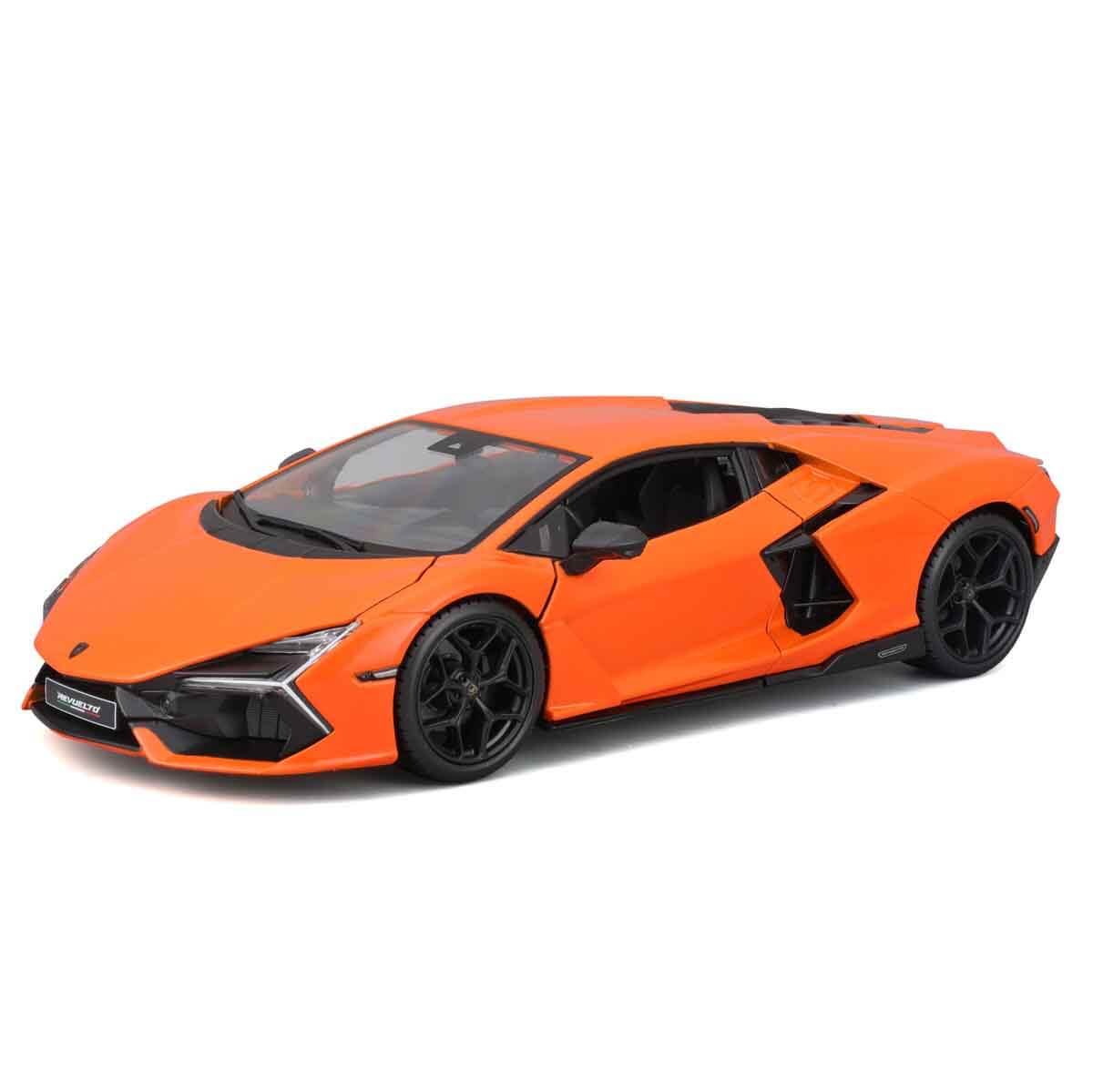 Official Licensed Lamborghini Revuelto 1:24 Die-Cast Model Car by Bburago – Metallic Orange
