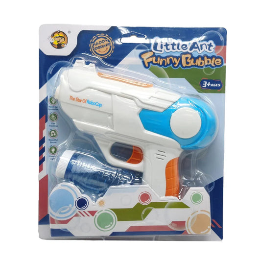 Bubble Gun with Two Bubble Bottles Bubble Maker Blower Blaster Toy