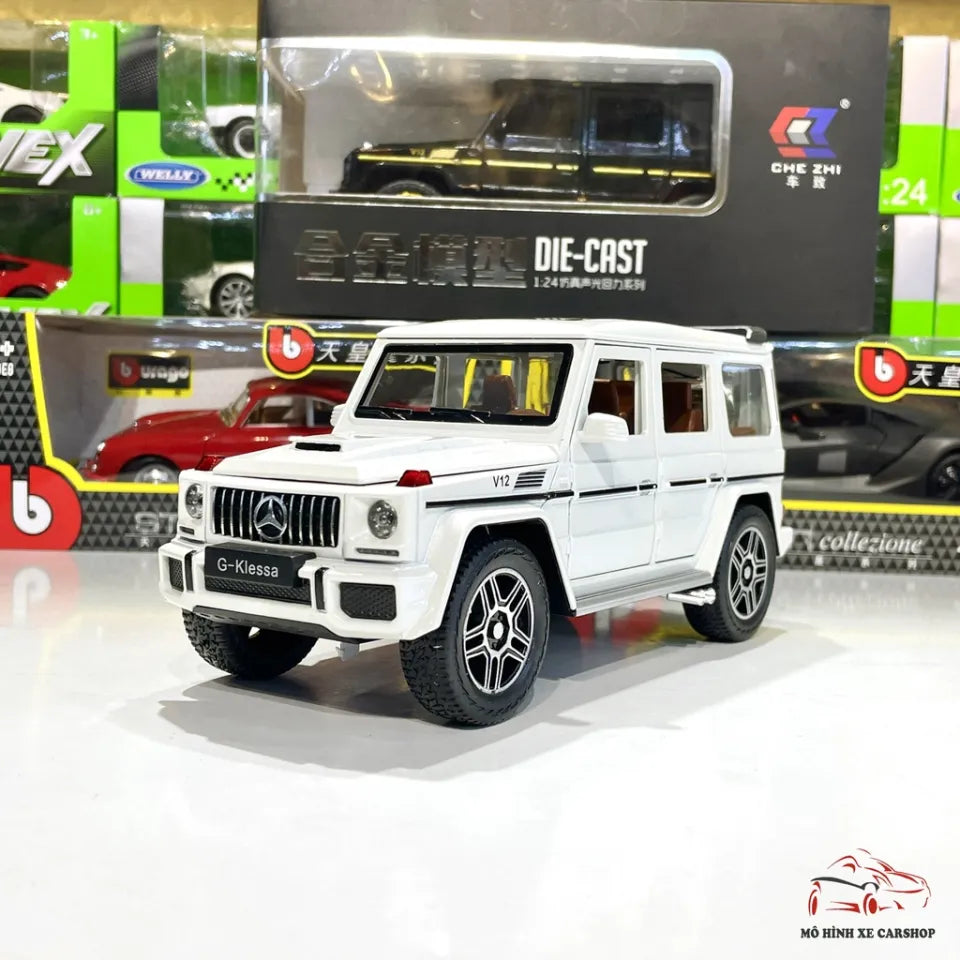 Mercedes Benz G63 Alloy diecast model car lights sound 1:24