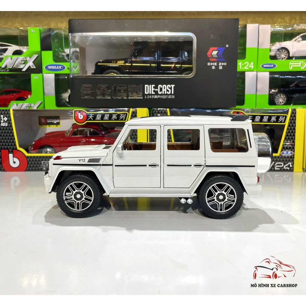 Mercedes Benz G63 Alloy diecast model car lights sound 1:24