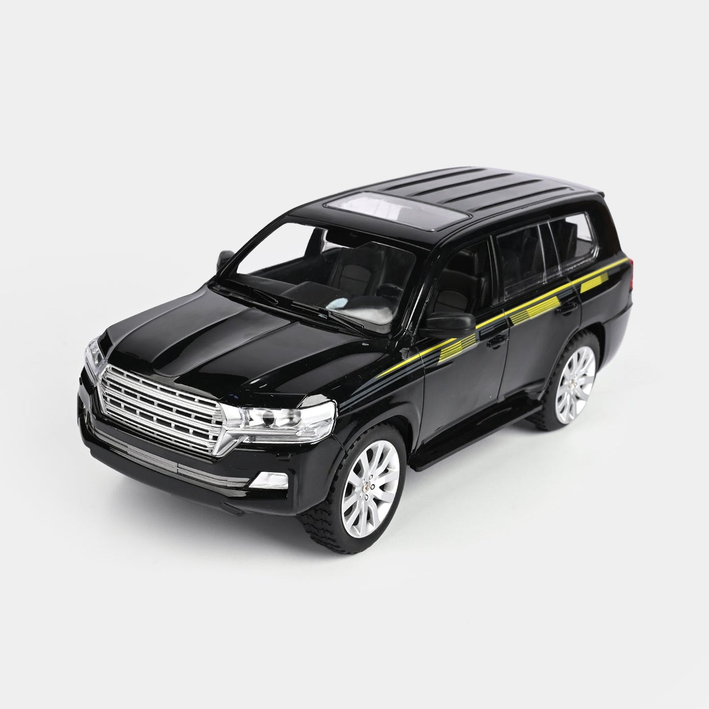 XL 1:12 Remote Control Toyota Land Cruiser XL – Large Size RC SUV with Stripe (Ages 6+)
