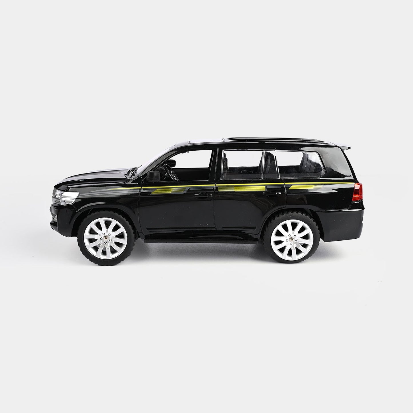 XL 1:12 Remote Control Toyota Land Cruiser XL – Large Size RC SUV with Stripe (Ages 6+)
