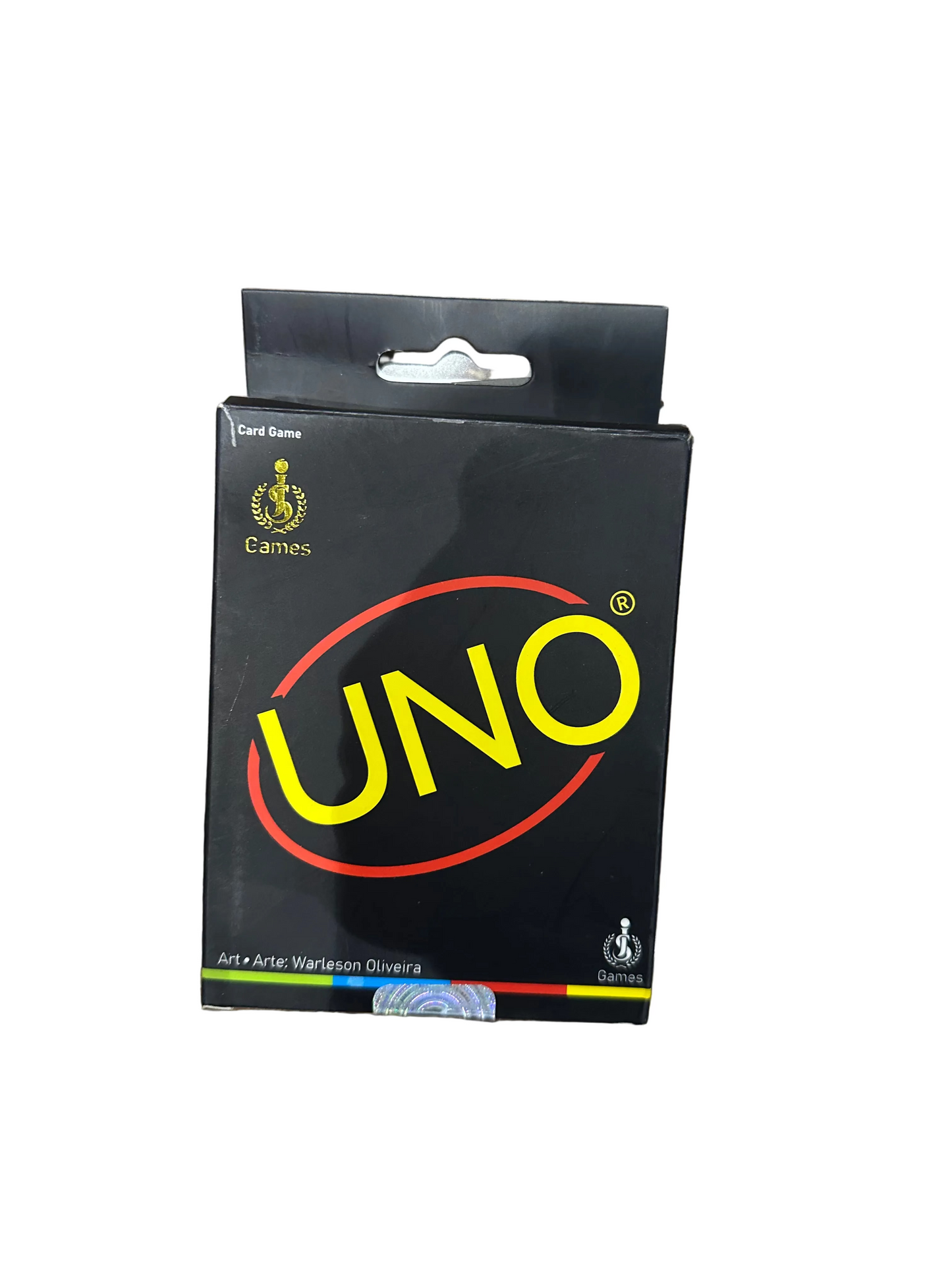 Conventional UNO Black Edition Card Game – Premium Minimalist Family Party Game