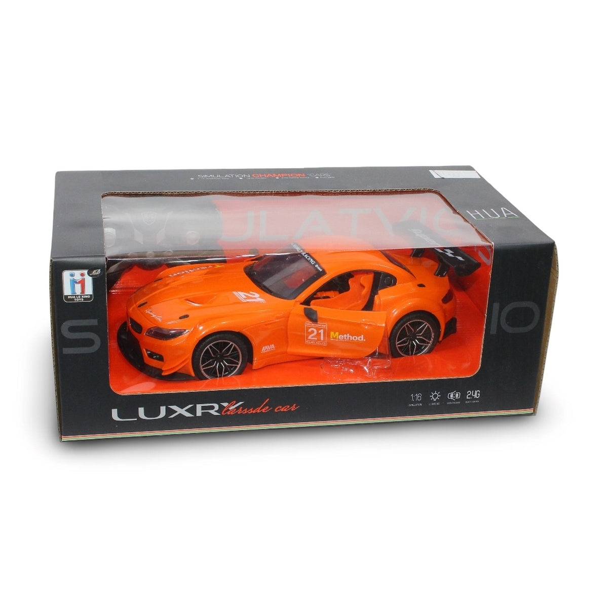 Luxcar BMW Z4 GT3 1:16 RC Racing Car – Remote Control Sports Car Orange
