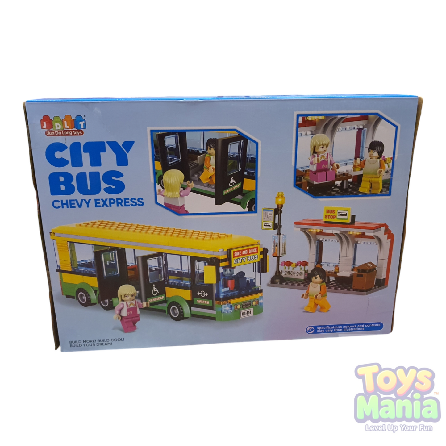 City Bus Chevy Express Building Set