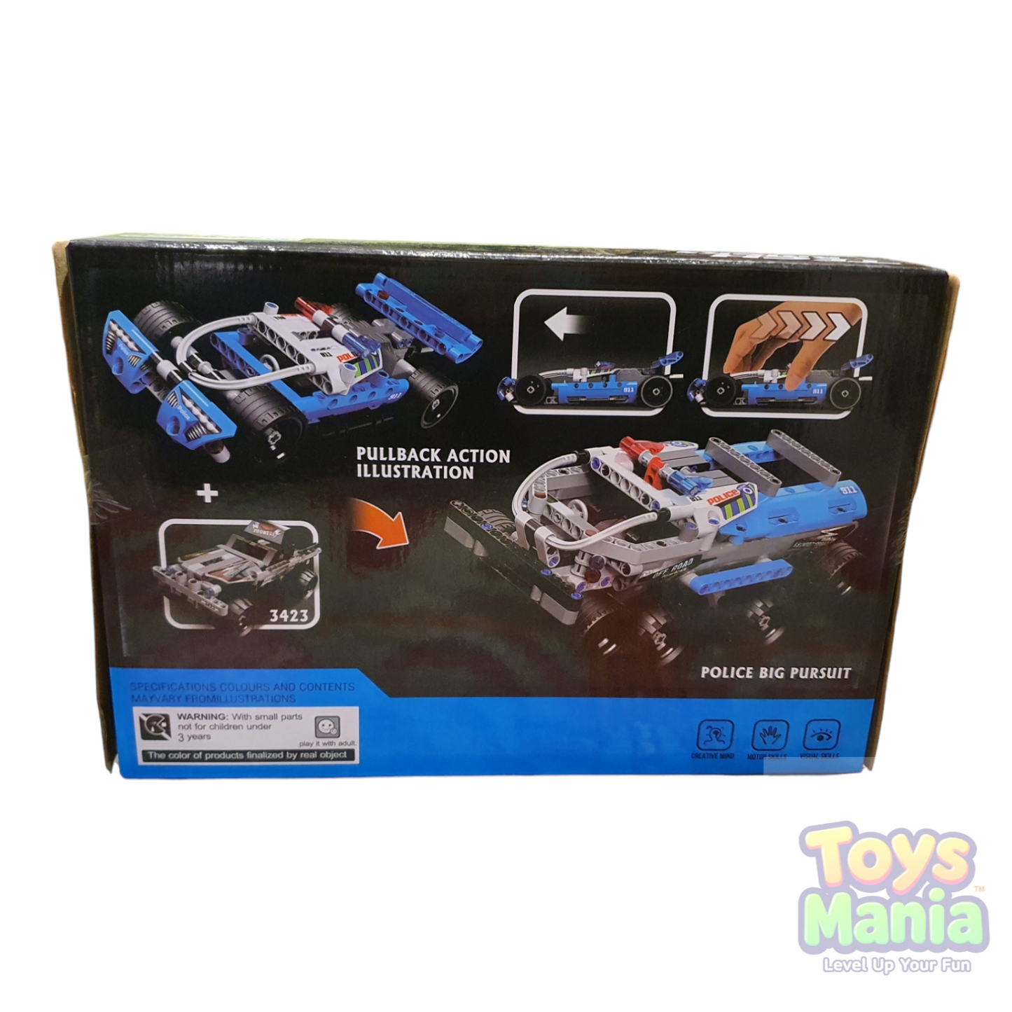 Tech Bricks Racing Set – 6-in-1 Build & Play Kit