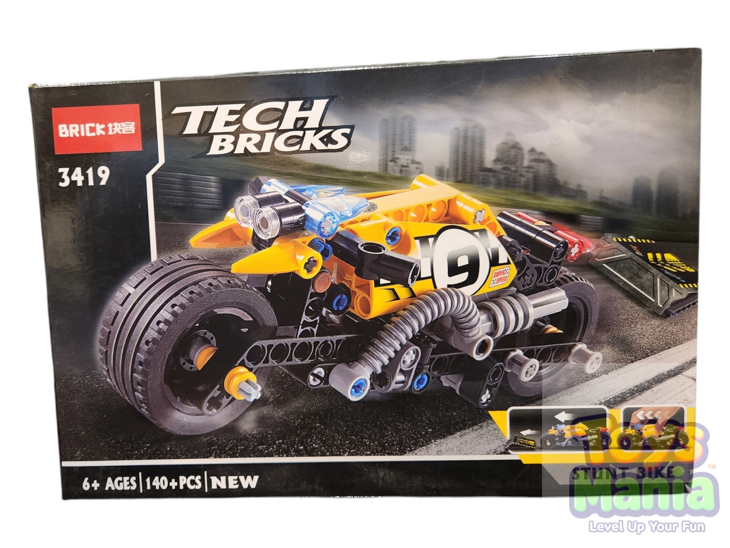 Tech Bricks Racing Set – 6-in-1 Build & Play Kit