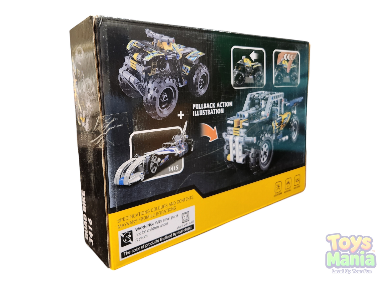 Tech Bricks Racing Set – 6-in-1 Build & Play Kit