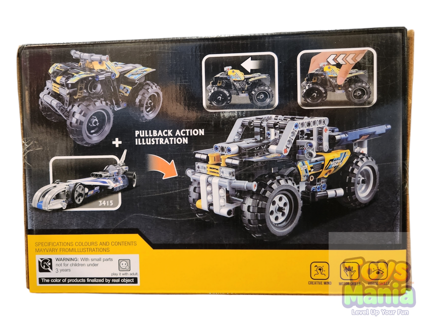 Tech Bricks Racing Set – 6-in-1 Build & Play Kit