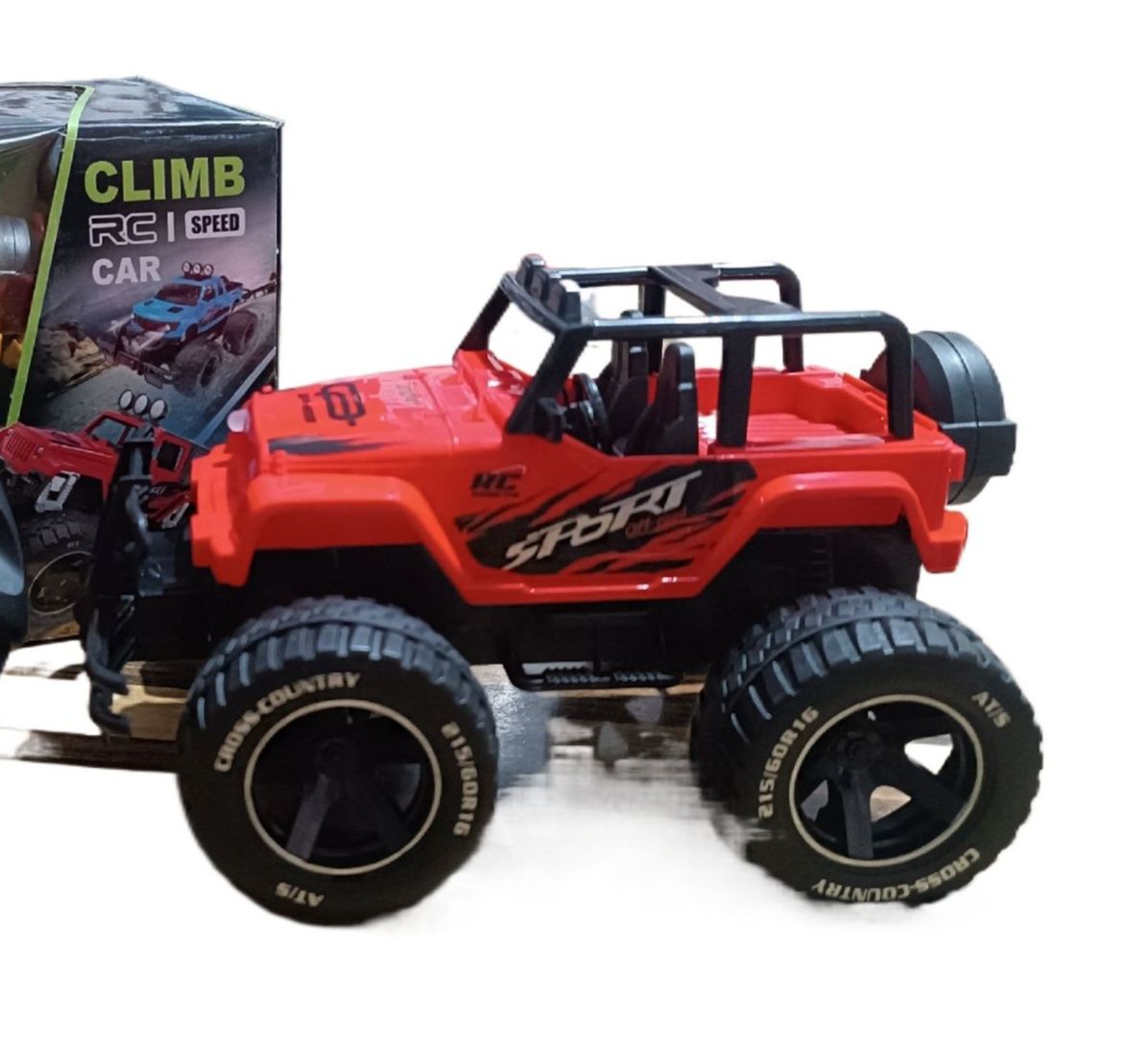 1:14 Sport Off-Road RC Monster Truck – Rechargeable Remote Control Racing Vehicle with LED Lights