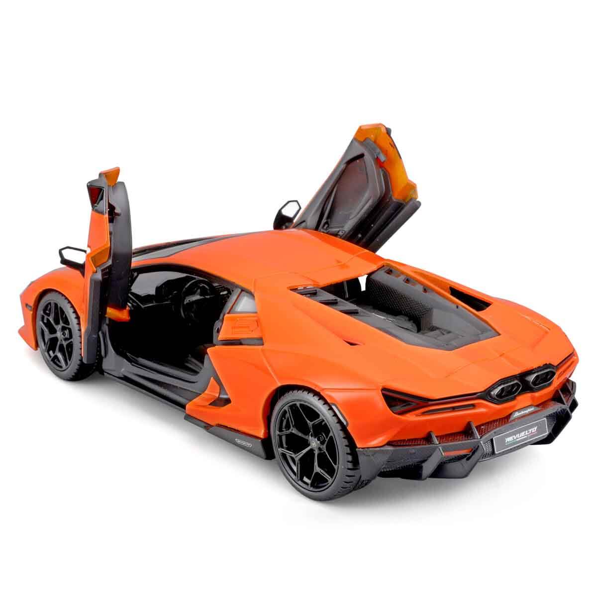 Official Licensed Lamborghini Revuelto 1:24 Die-Cast Model Car by Bburago – Metallic Orange