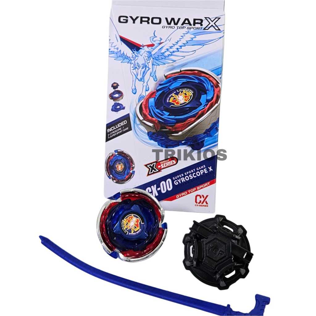 Gyro War X Spinning Top Battle Toys – CC Toys X-Series Gyroscope Arena Game (Ages 6+)