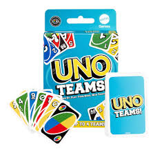UNO Teams Card Game – Cooperative Team Play Family Party Game