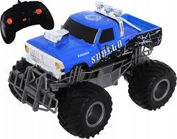 RC Spray Off-Road Monster Truck – Rock Crawler Remote Control Car with LED Lights