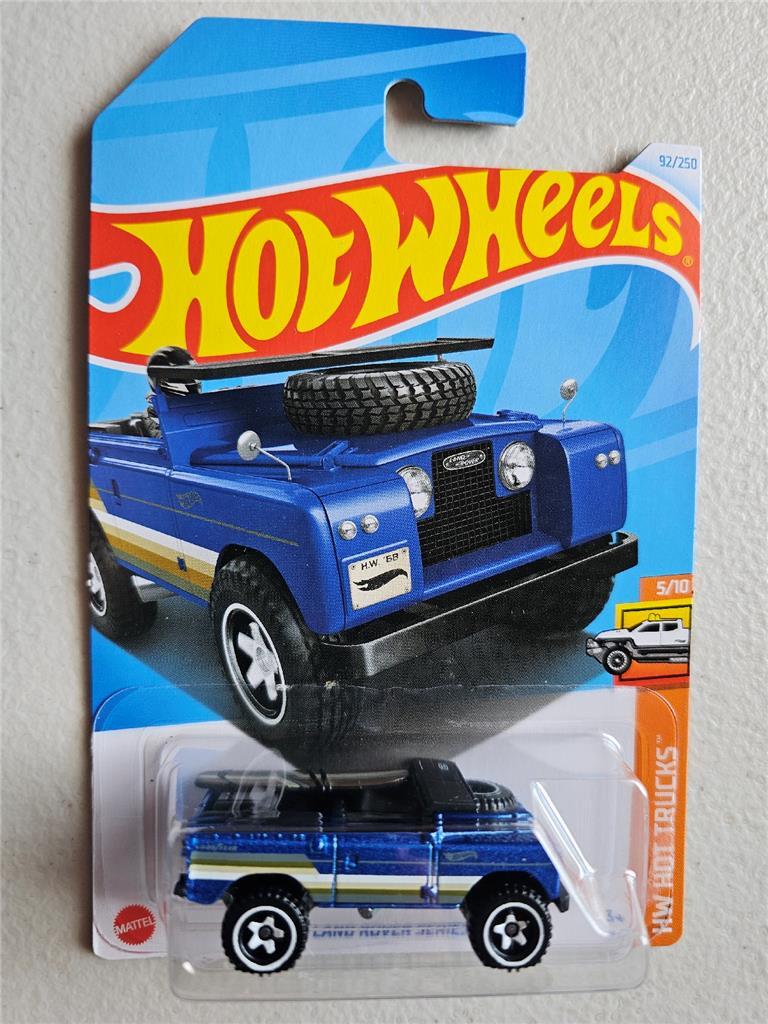 Hot Wheels Land Rover Series II 1:64 Die-Cast Truck – HW Hot Trucks 2024
