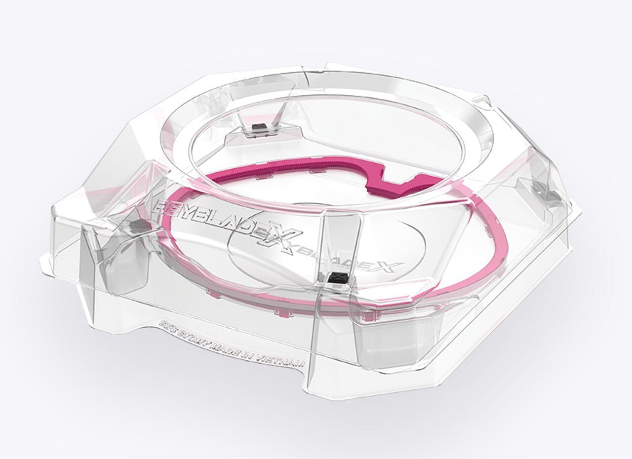 Bybleade X CX-04 Battle Arena Set – Gyro Top Sport Stadium with 2 Spinning Tops & Launchers